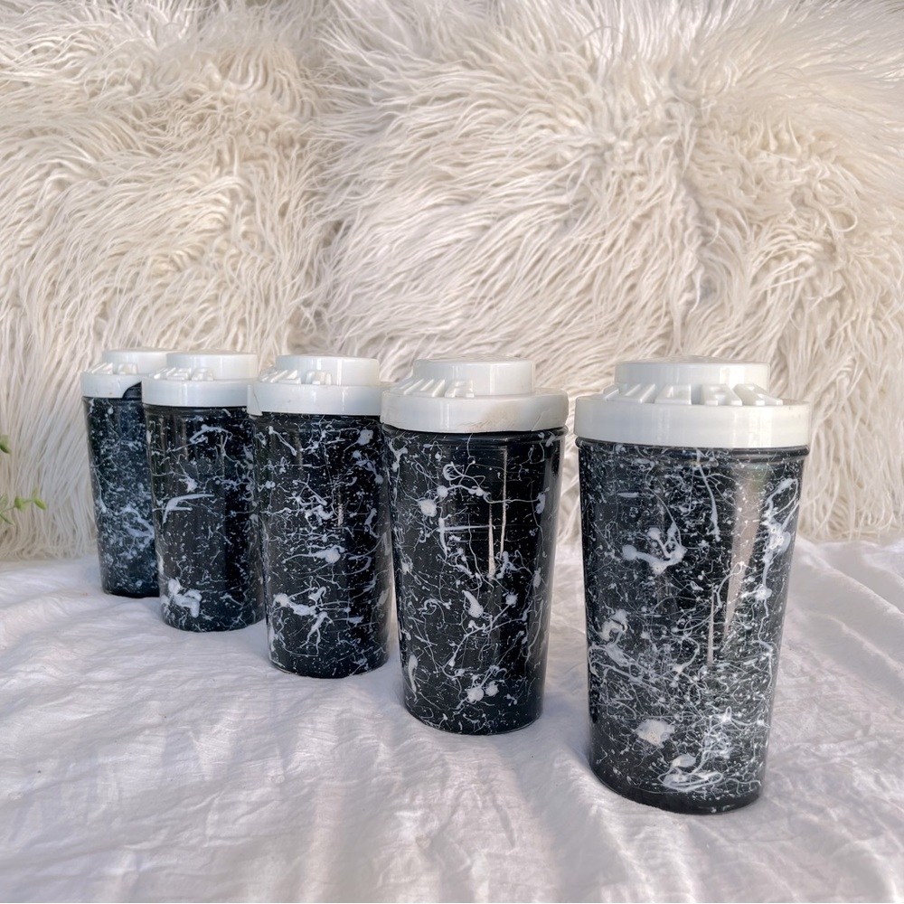 Armstrong Cork? Flour, Pepper, Salt, Sugar Shakers - Set of 5